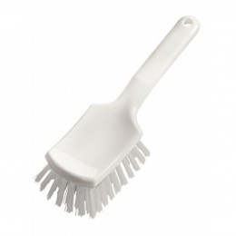 DI Churn Brush Hard Short White / / жесткая с короткой ручкой, белая *под заказ