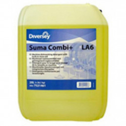 Suma Combi+ LA6 / Жидкий детергент с ополаскивателем 2в1 для воды с жесткостью до 12dH,20 л
