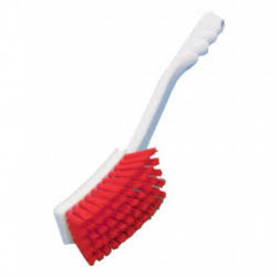 DI Churn Brush Med.Long Red / для неровных поверхностей с длинной ручкой, средней жёсткости, красная *под заказ
