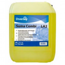 Suma Combi LA2/ Жидкий детергент с ополаскивателем 2в1 для воды с жесткостью до 5dH. 5 л