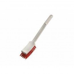 DI Short Handle Brush Med.Red / с короткой ручкой, средней жёсткости, красная *под заказ