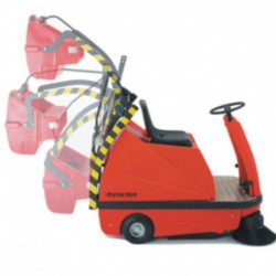 Sweeper TTE 1100 with hydraulic lifter / Подметальная машина